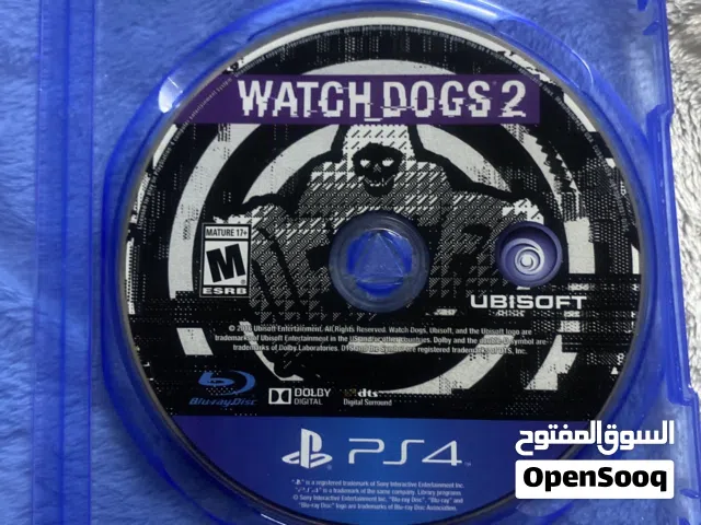 Watch dogs 2 مستعمل نضيف