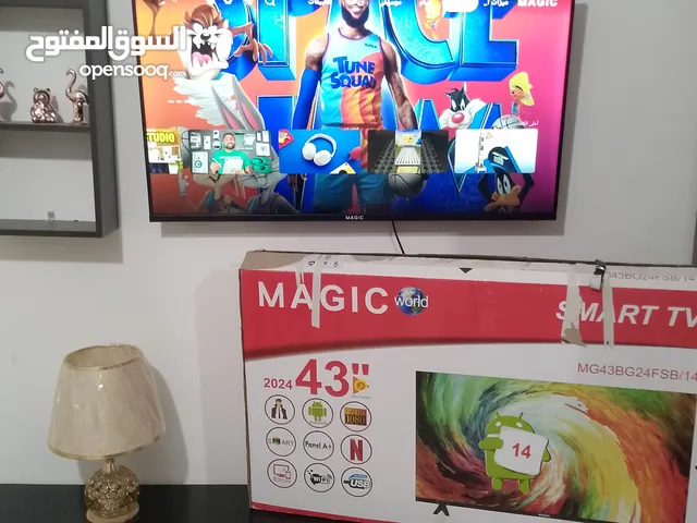 Magic Smart 43 inch TV in Zarqa