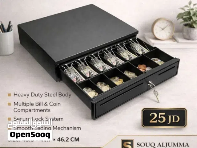 درج كاش احترافي خيار مثالي للمحلات والكاشير قوة تحمّل عالية وتصميم عملي وآمن