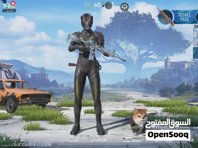 حساب ببجي موبايل نوادر