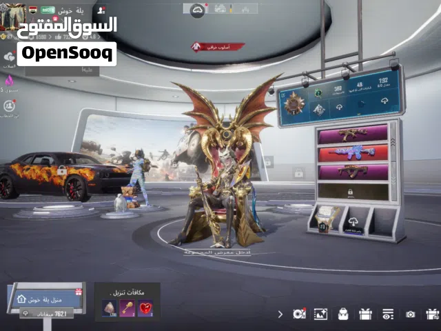 حساب ببجي للبيع وبي مجال بسيط للشراي