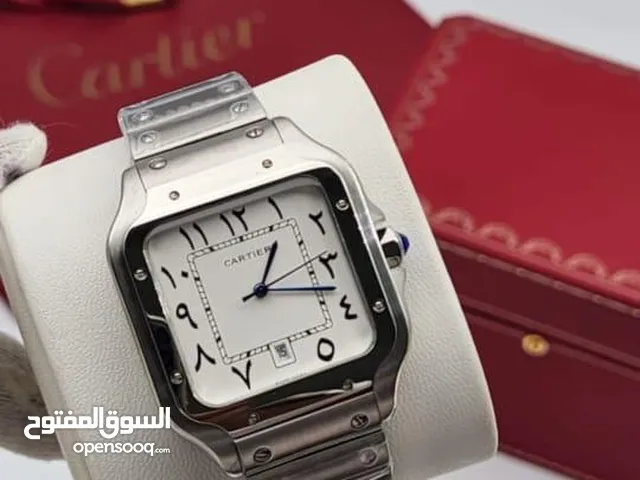 ساعات من ماركة كارتير ماستر كوالتي طبق الاصل جودة عادية جداا مع جميع الملحقات