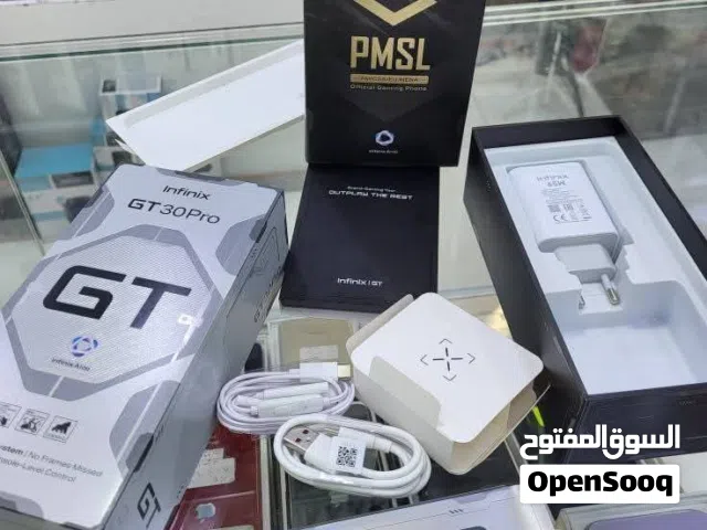 انفينيكس GT30 Pro مشغل  بالكرتونة 256 و  512  جيجا 24 و 16 رام