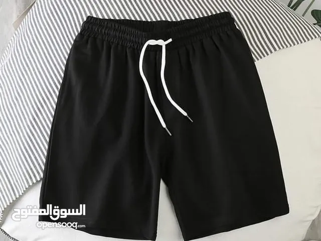 شورت ميلتون " اسود وابيض فقط" كود j069 خامة ميلتون ليكرا مبرد تقفيل وفينيش عالي
