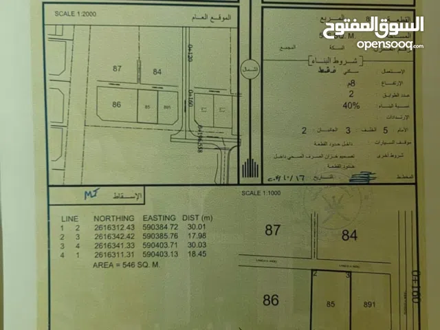 Residential Land for Sale in Al Batinah Barka