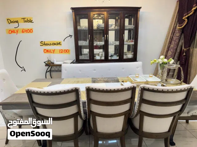Dining Tables Set 8 seater wooden carefully used with Take away price
