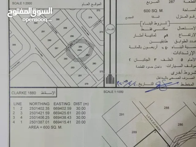 Residential Land for Sale in Al Sharqiya Al Qabil