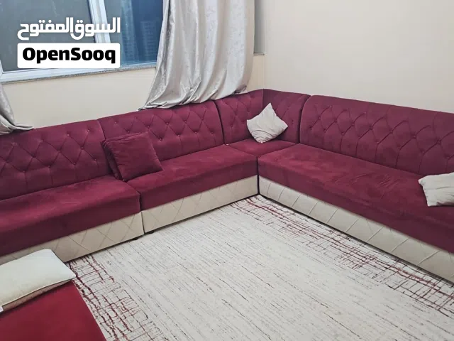طقم كنب لون خمري