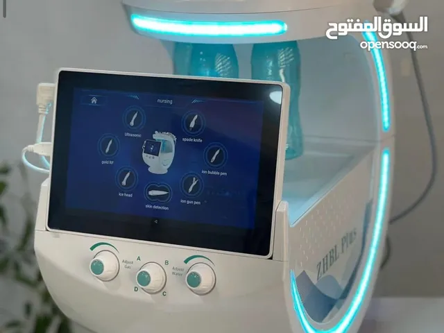 اجهزة هايدرافيشيال/ أجهزة فحص للبشرة / أجهزة ليزر / كراسي تجميل / كاوتش طبي