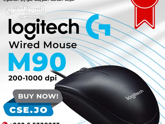 Logitech M90 Wired Mouse ماوس لوجيتك