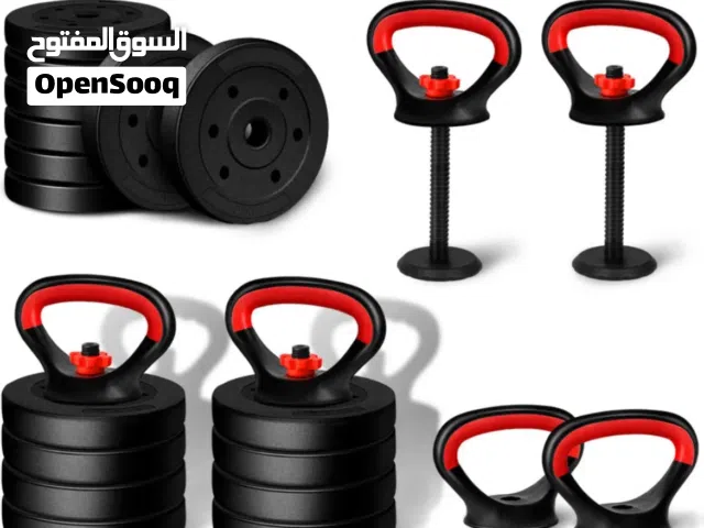 مسكة كيتل بيل متعددة الوظائف مقبض لاقراص الحديد و الاوزان