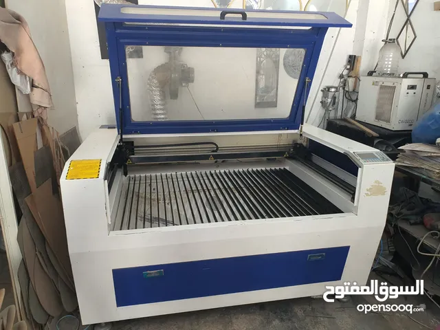 ماكينة ليزر سي ان سي للبيع بحالة الوكالة laser machine cnc for sale 150w مساحة عمل 130*90 work spac