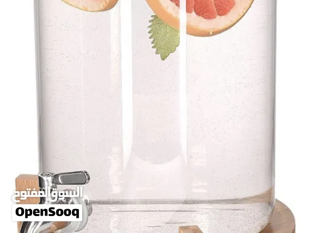 موزع مشروبات زجاجي سعة 7 لتر Beverage Dispenser with Stand - 7L