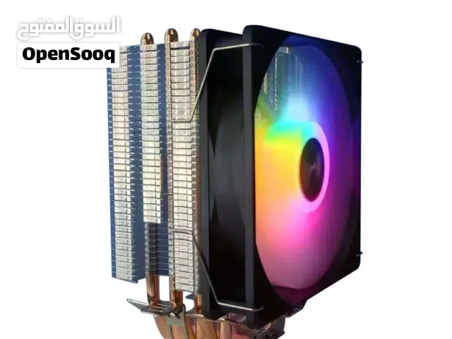 مبرد هوائي احترافي ملون للمعالجات SEASONIC S600 120mm FAN RGB CPU COOLER FOR INTEL LGA1700 - AMD