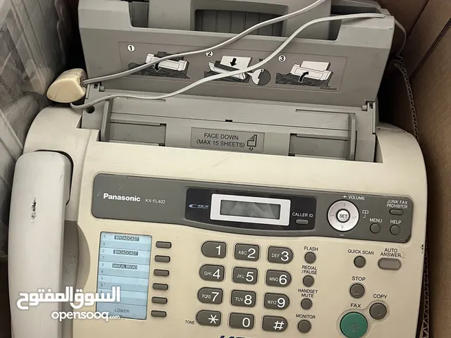 Panasonic KX-FL402 fax and copy machine AND Brother MC-490CW printer