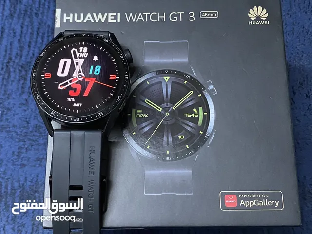 ساعة هواوي HUAWEI WATCH GT 3 بحاله ممتازة جداً