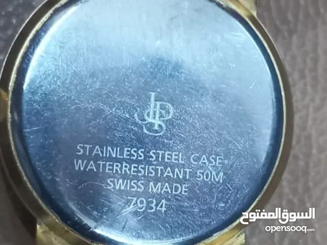 stainless  steel case waterresistant 50 M