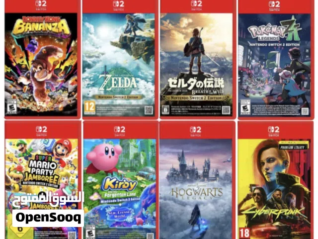 Nintendo switch 2 Games new