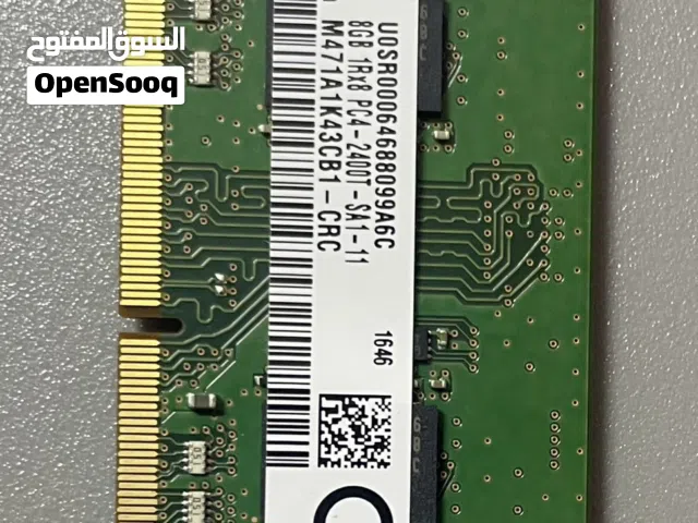 Samsung 8GB DDR4 Laptop RAM + Free Wi-Fi Card 15KWD Like new