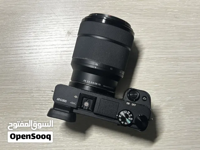 سوني a 6300  مع عدسة sony 28-70 oss Sony a 6300