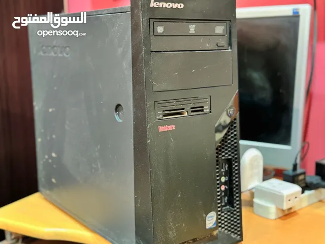 Lenovo Desktop computer with monitor and keyboard