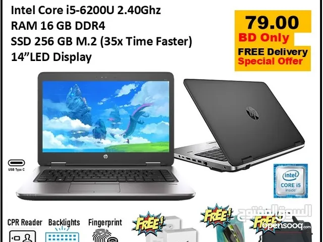 Used laptops i5 & i7 16GB RAM Free Bag mouse home delivery 79 BD Only