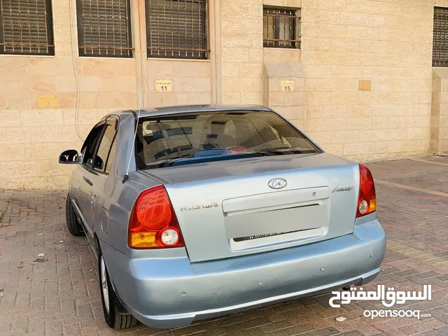 هونداي اكسنت 2005 سيارة مشالله افحص وين بدك ترخيص تامين جديد سيارة بحالة الشركة قطارة بل بنزين