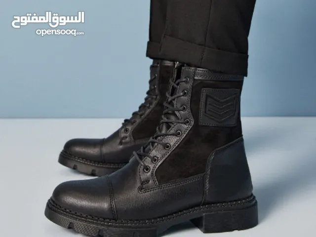 بوت اسود black boots