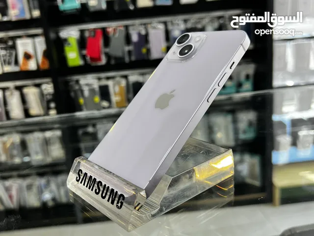 iPhone 14 256GB بطارية 87% الجهاز تب نضافة مش مفتوح ولا مغير فيه اي اشي متوفر توصيل