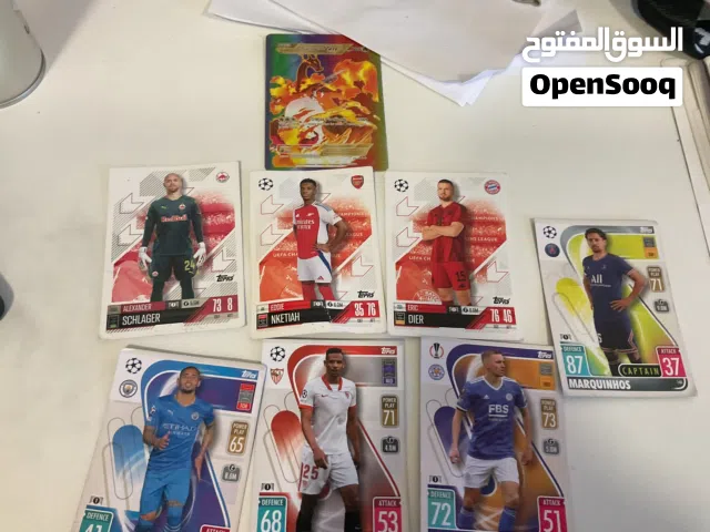 Football and Pokémon cards new un used