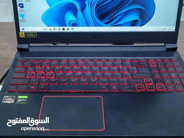 Acer Nitro 5 gaming laptop Ryzen 7 4800H