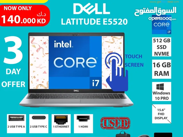 Dell Latitude 5520 laptop لابتوب