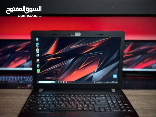 Lenovo ThinkPad e570 جيل سابع  هارد 512GB SSD رام : 16GB dar4. المعالج: Core i7