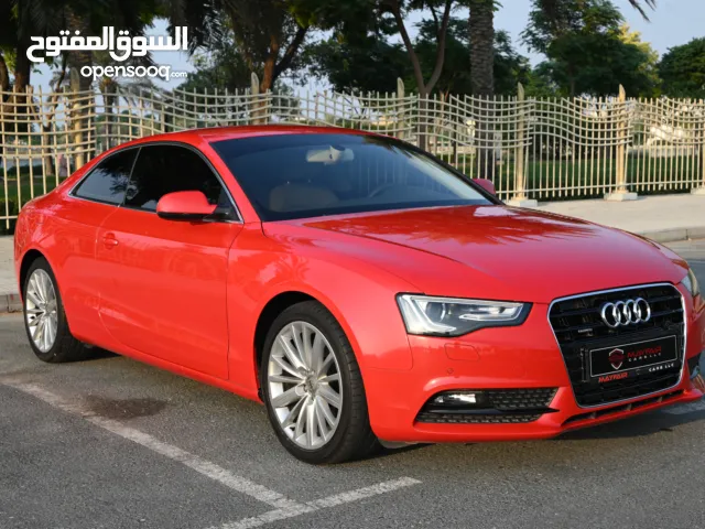 EMI 1,650 AED - FULL AGENCY MAINTAINED - FIRST OWNER - AUDI A5 COUPE 4WD - GCC SPECS