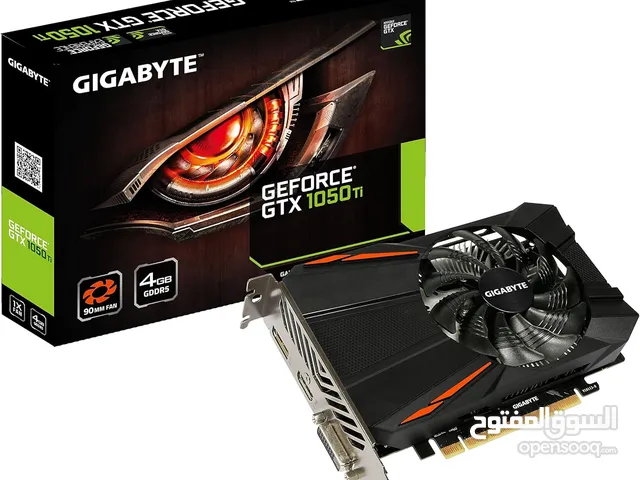 gtx 1050 ti شبه الجديد استخدام شهر و يوجد توصيل