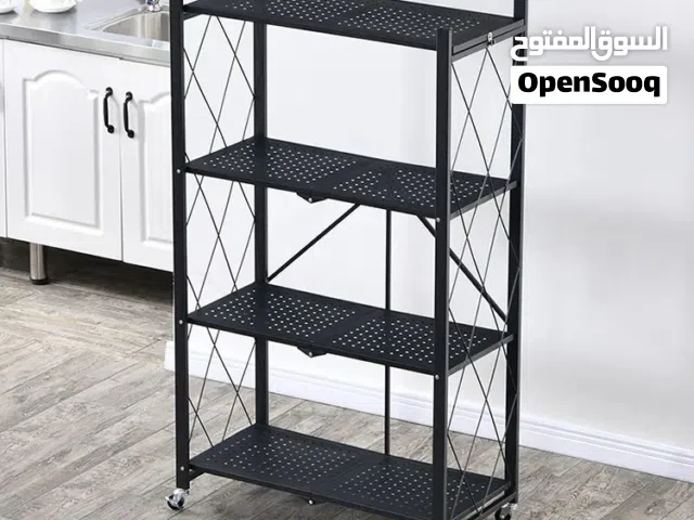 رف حديد4طابق قابل للطي