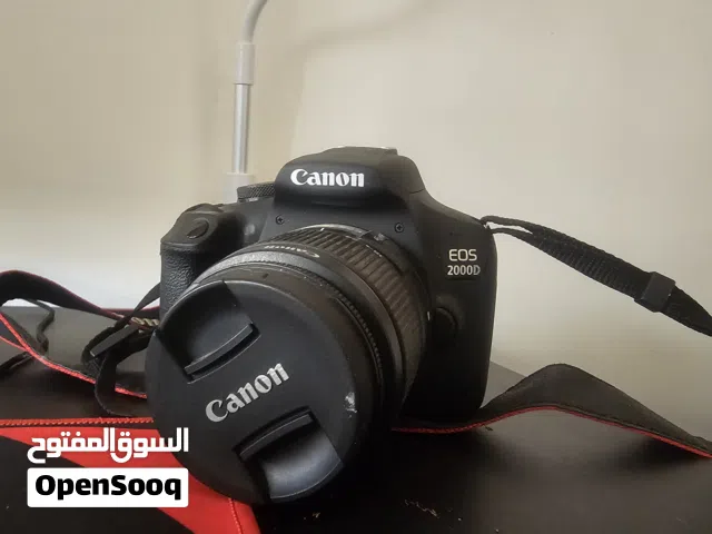 كاميرا كانون 2000 دي بحالة جديد Canon 2000d