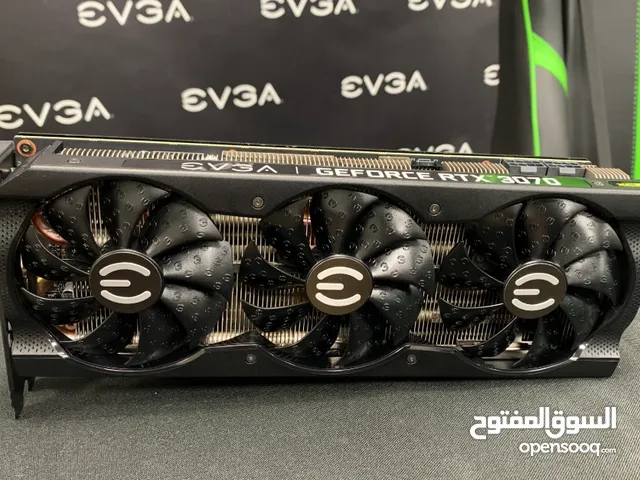 للبيع كرت شاشه rtx 3070 من افضل النسخ و افضل الشركات evga