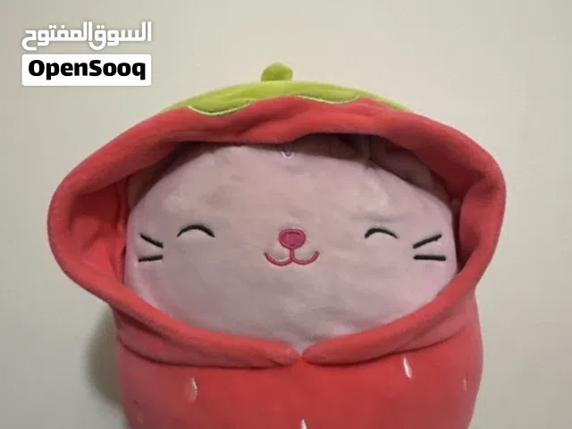 SquishmallowsTM 8" Claire's Exclusive Laura Strawberry Costume Plush Toy