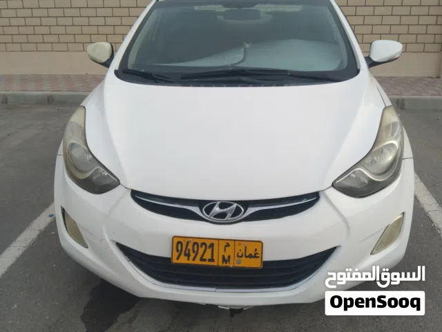 2013 Hyundai Elantra Sedan for Sale - White Hybrid with Comfort Features