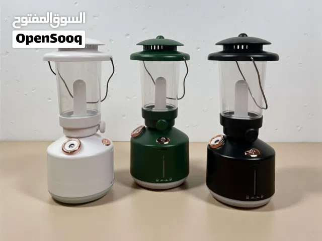 مبخرة فانوس مع مرطب هواءواضاءة ليد