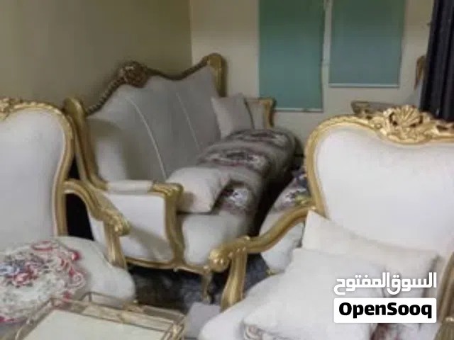 طقم كنب ذهبي ملكي