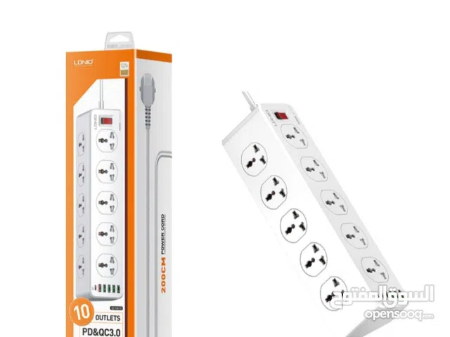 توصيلة كهربائية 10منافذ 6 مداخل USB