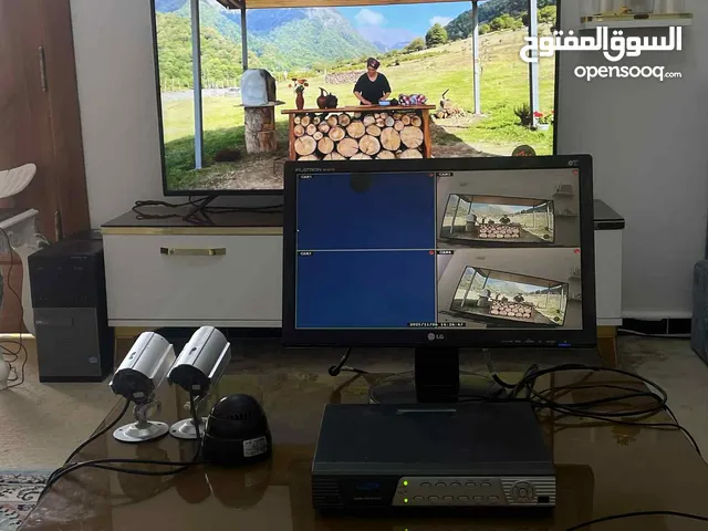 منظومة كميرات كاملة + شاشة 19 بوصة