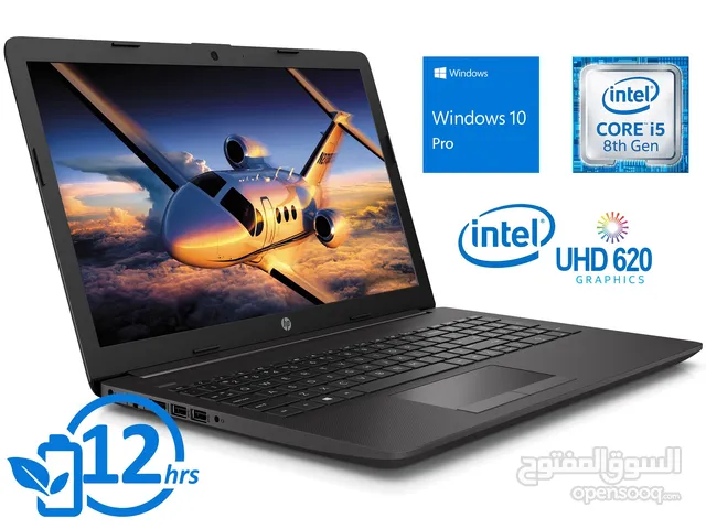 HP 250  , 15.6" HD Display, Intel Core i5-8265U, 8GB RAM, 256GB NVMe SSD ,  Windows 10 Pro