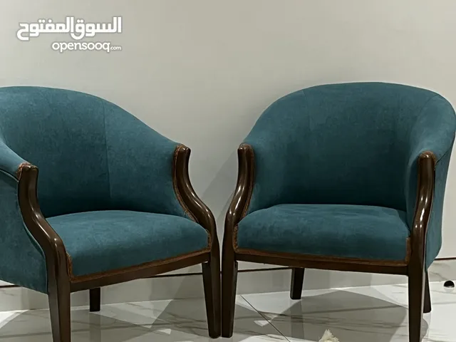 كراسي خضرا كلاسيكيه