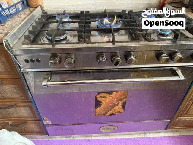 طباخة مستعملة 5شعلة شغال وفرن شغال