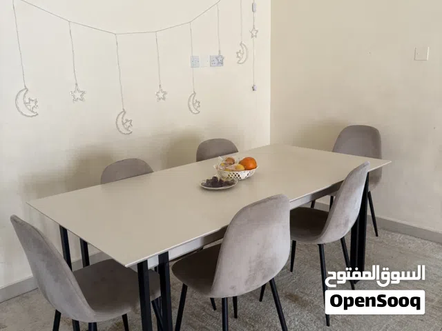 طاوله طعام 6 اشخاص