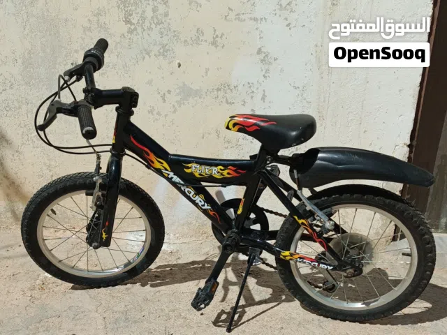 بسكليت جبلي 16 بحالة ممتازة مواصفات عاليه غيارات سرعه للطلوع قوي ممتاز