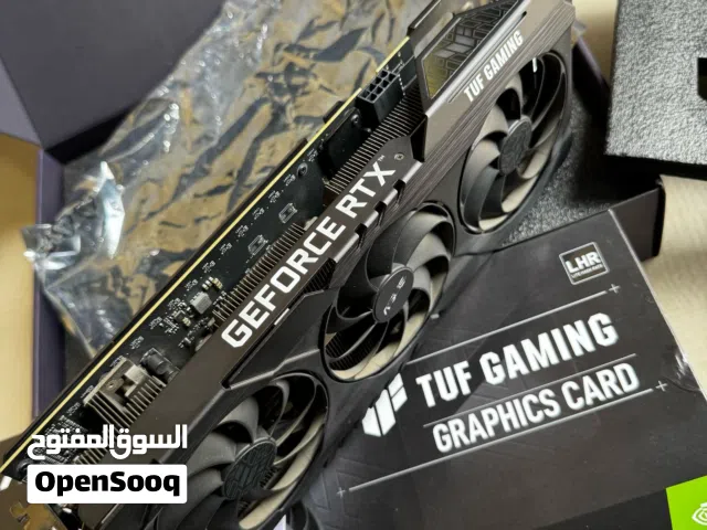 للبيع كرت شاشة RTX3060 ti asus tuf